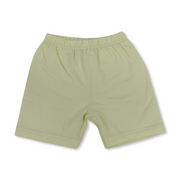 Girls Cotton Plain Panty Shorts – Yellow