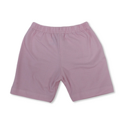 Girls Cotton Plain Panty Shorts – Pink