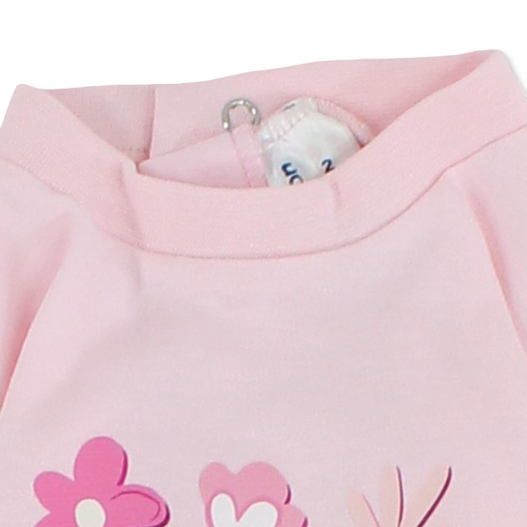Baby Girls Cotton Pajama – with Minnie Mouse Print