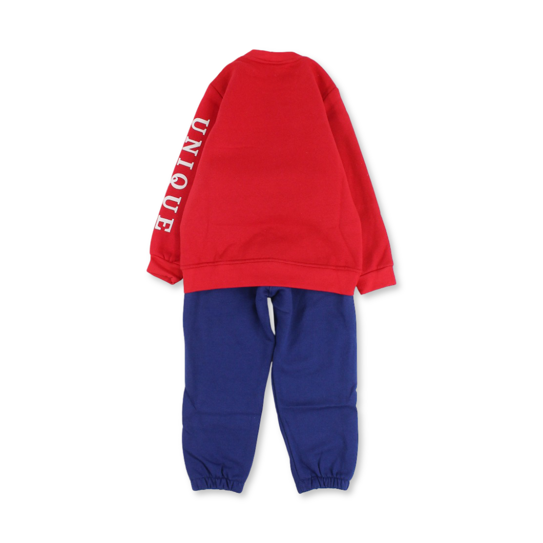 Boys Cotton Pajama – Red with Paw Patrol Print