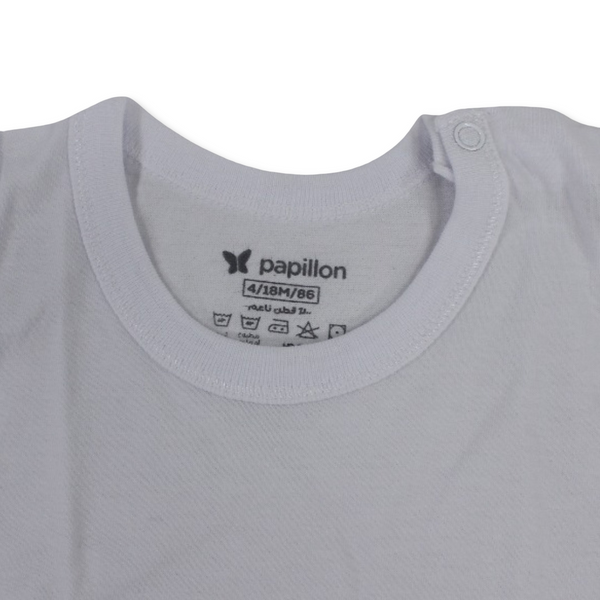 Unisex Baby Cotton Sleeveless Bodysuit – White