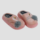 Pink Flamingo Soft Slippers