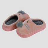 Pink Flamingo Soft Slippers