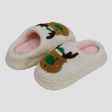 Deer Head Soft Slippers