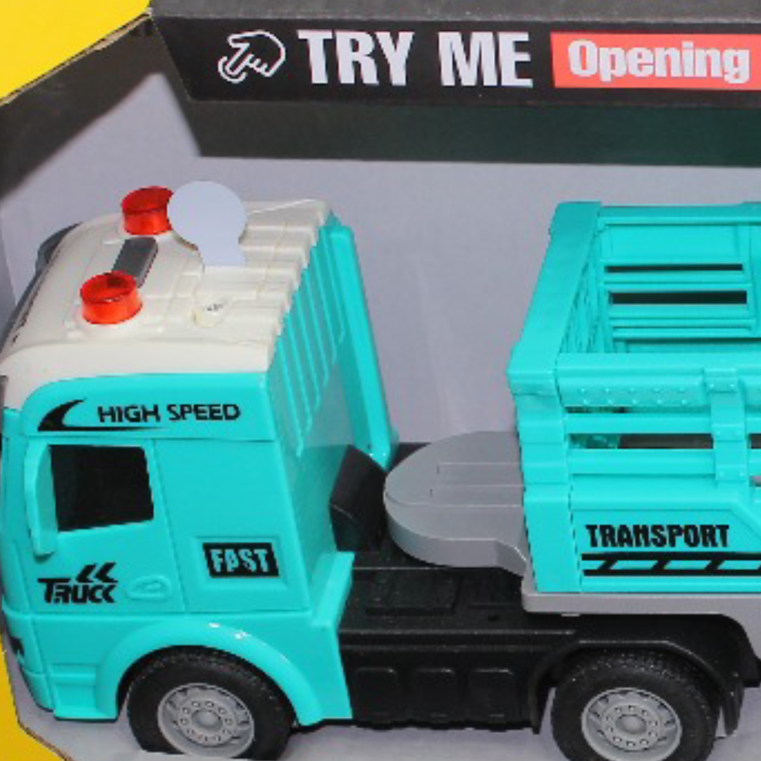 Acousto-Optic Transport Truck Simulation Model with Lights & Sound – Aqua