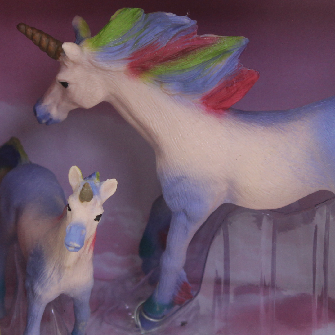 World Dream Model Series 2 Unicorn Figures – Blue