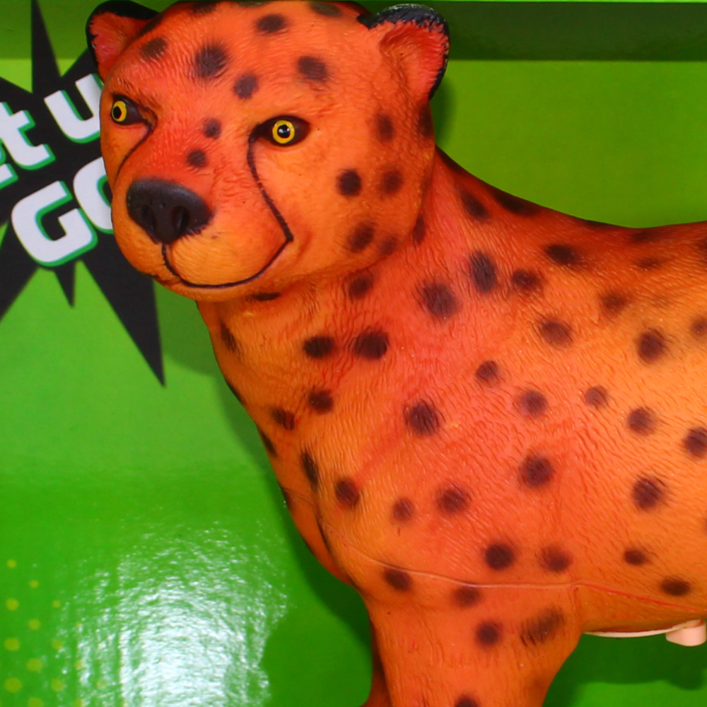 Model Series Filling Cotton Leopard Toy Figure