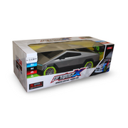 Tesla-Style RC Racing Car with USB Charging – Grey