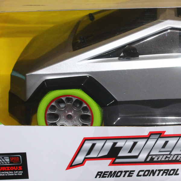 Tesla-Style RC Racing Car with USB Charging – Grey