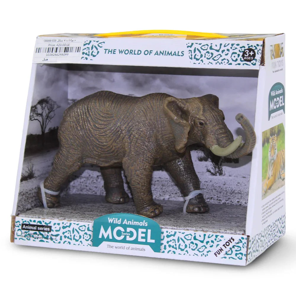 Wild Animals Model – African Elephant Figurine - Toys - OKO