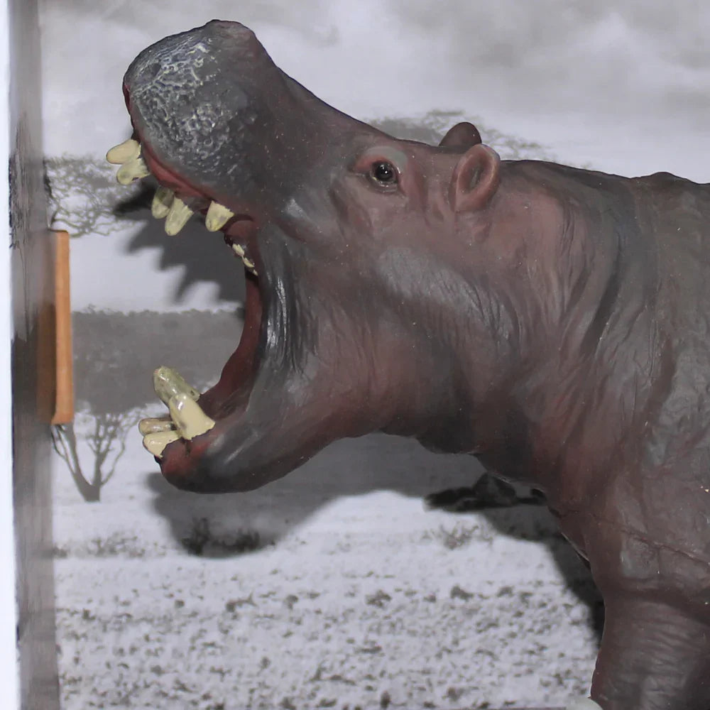 The World of Animals Series Model – Hippopotamus Figurine