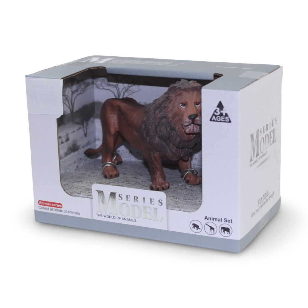 Animals Model Series – Lioness with Cub Animal Figurine Set