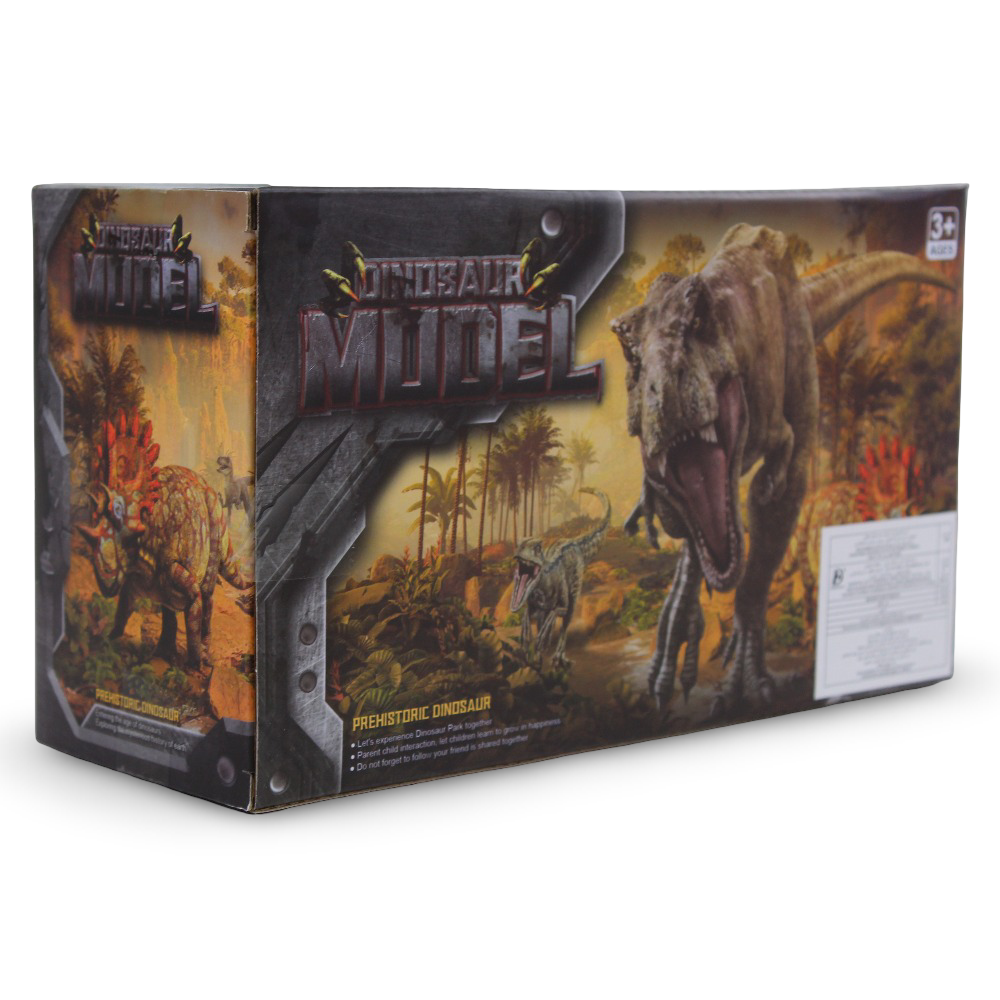 Dinosaur Model – Triceratops Figurine (Light & Sound)