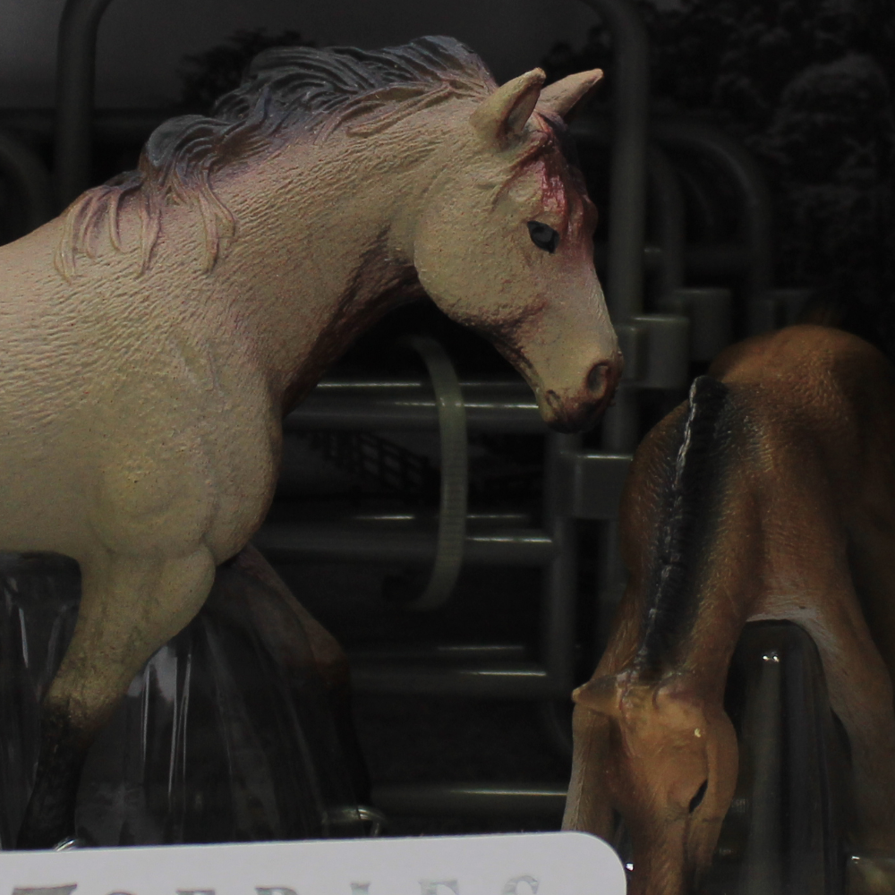 The World of Animals Model Series – 2 Horses Figurines