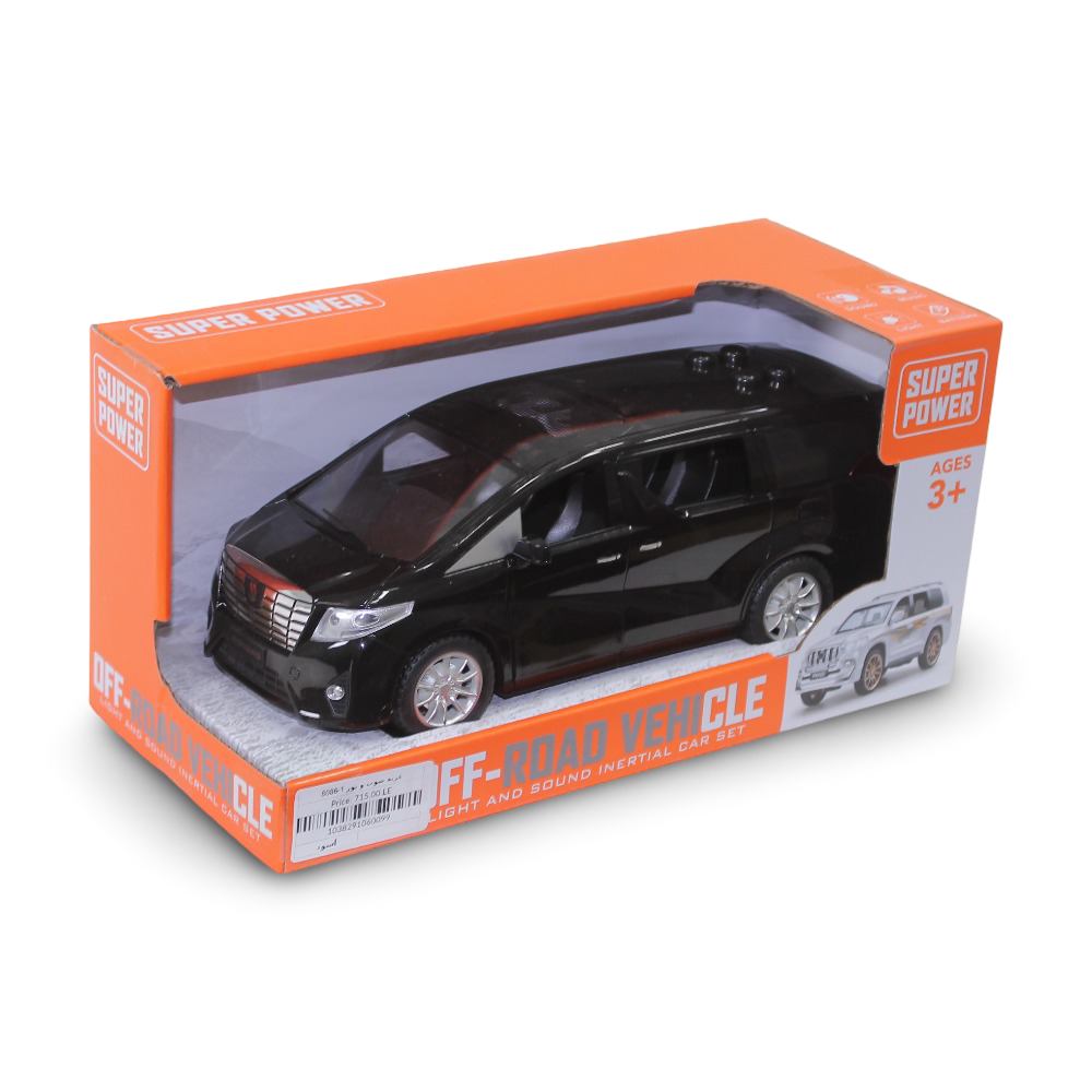 Super Power Off-Road Vehicle (Light & Sound) - Black
