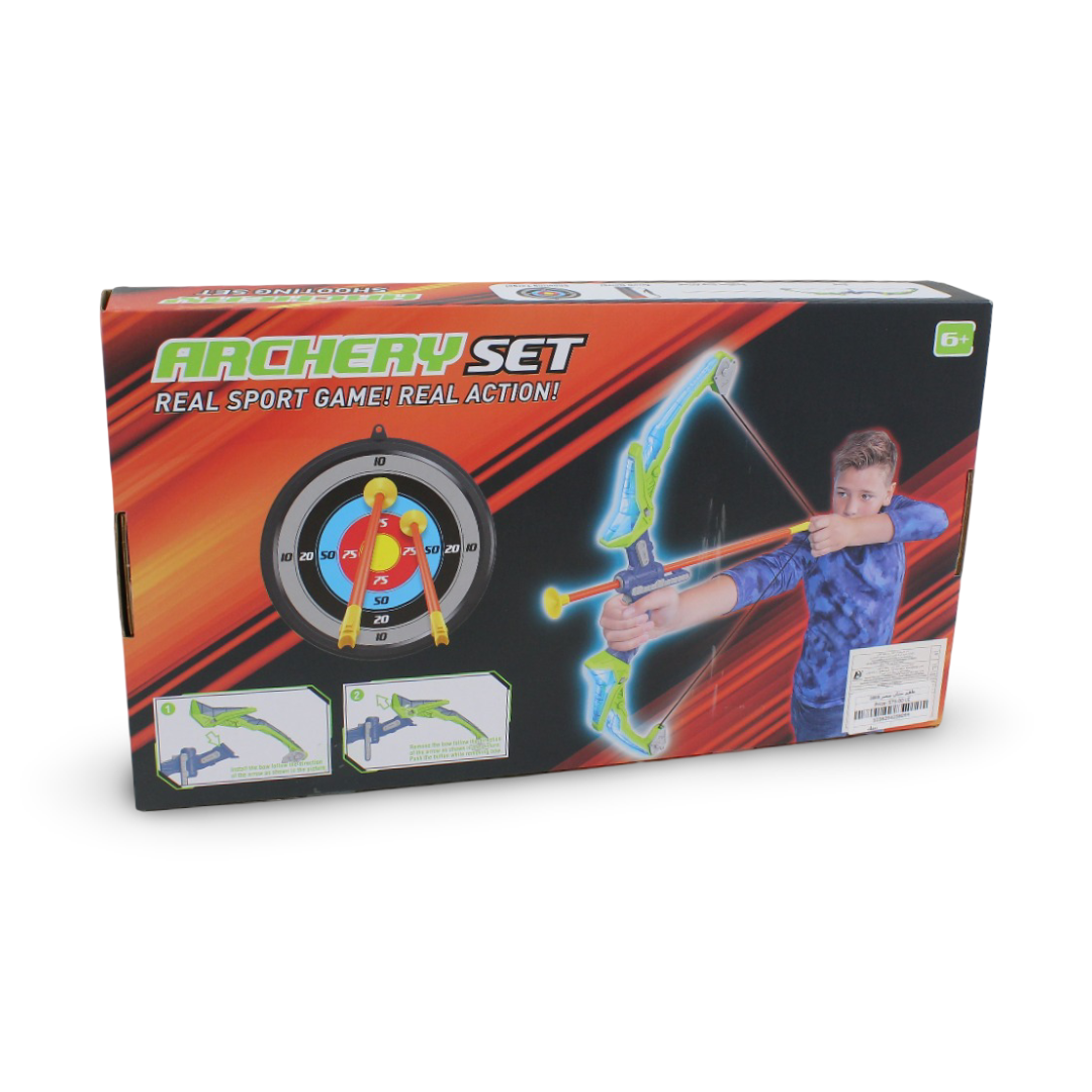 Children's Light-up Archery Toy Set – Pink