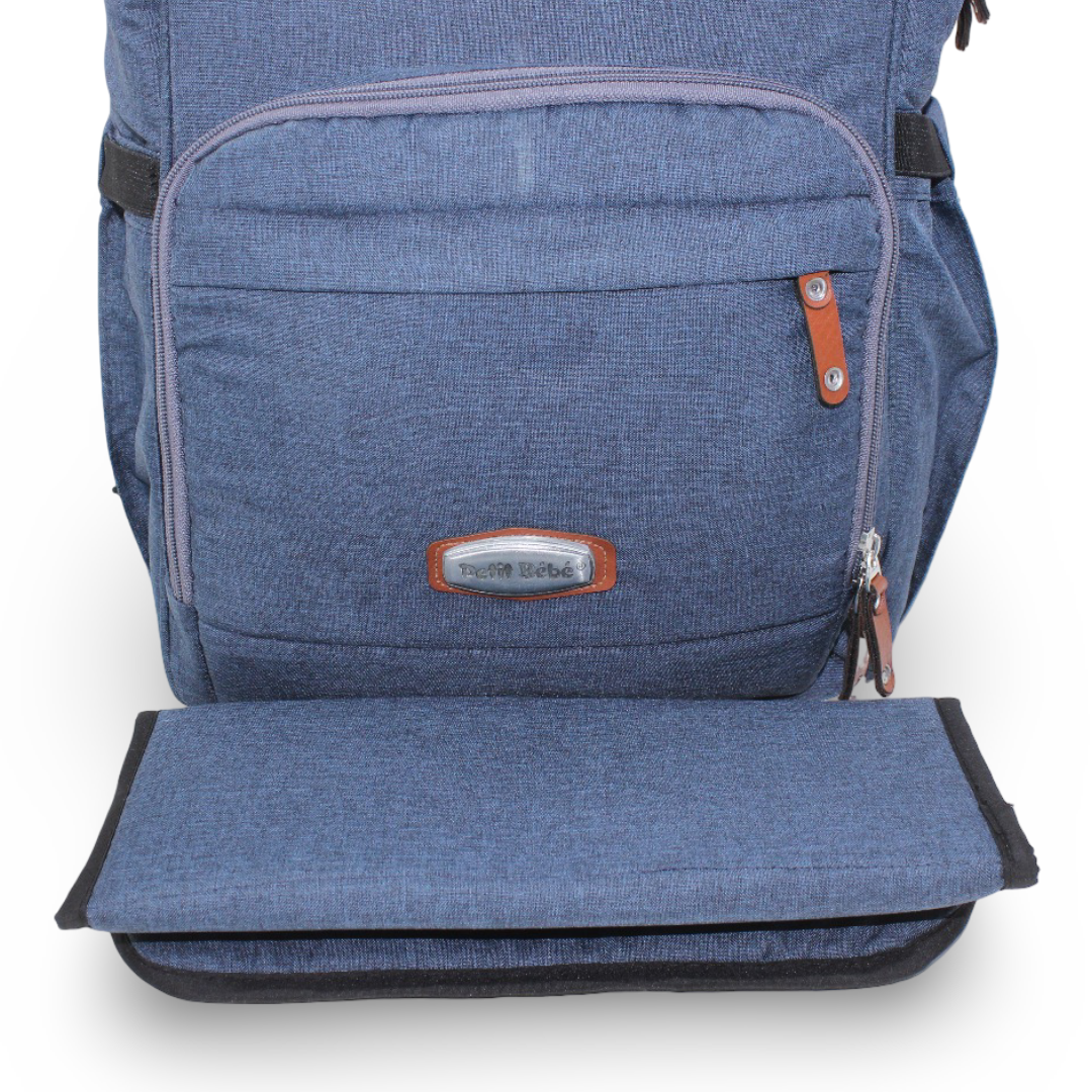 Petit Bebe Premium Max Diaper Bag  – Dark Blue