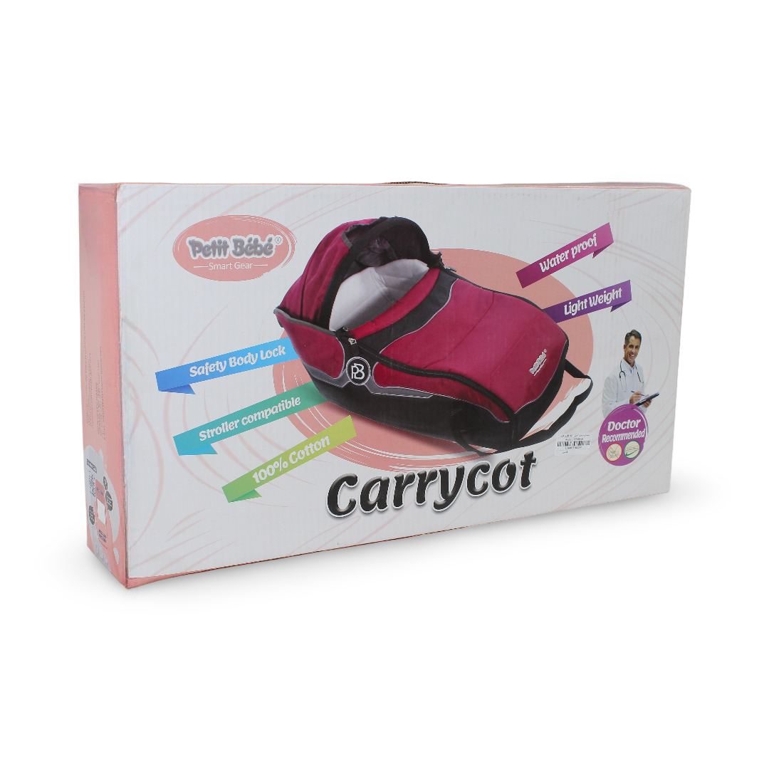 Petit Bebe Smart Gear Baby Carrycot – Red