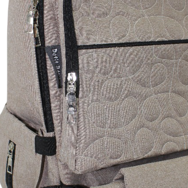 Petit Bebe Premium Go Diaper Backpack – Beige