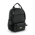 Petit Bebe Premium Go Diaper Backpack – Black