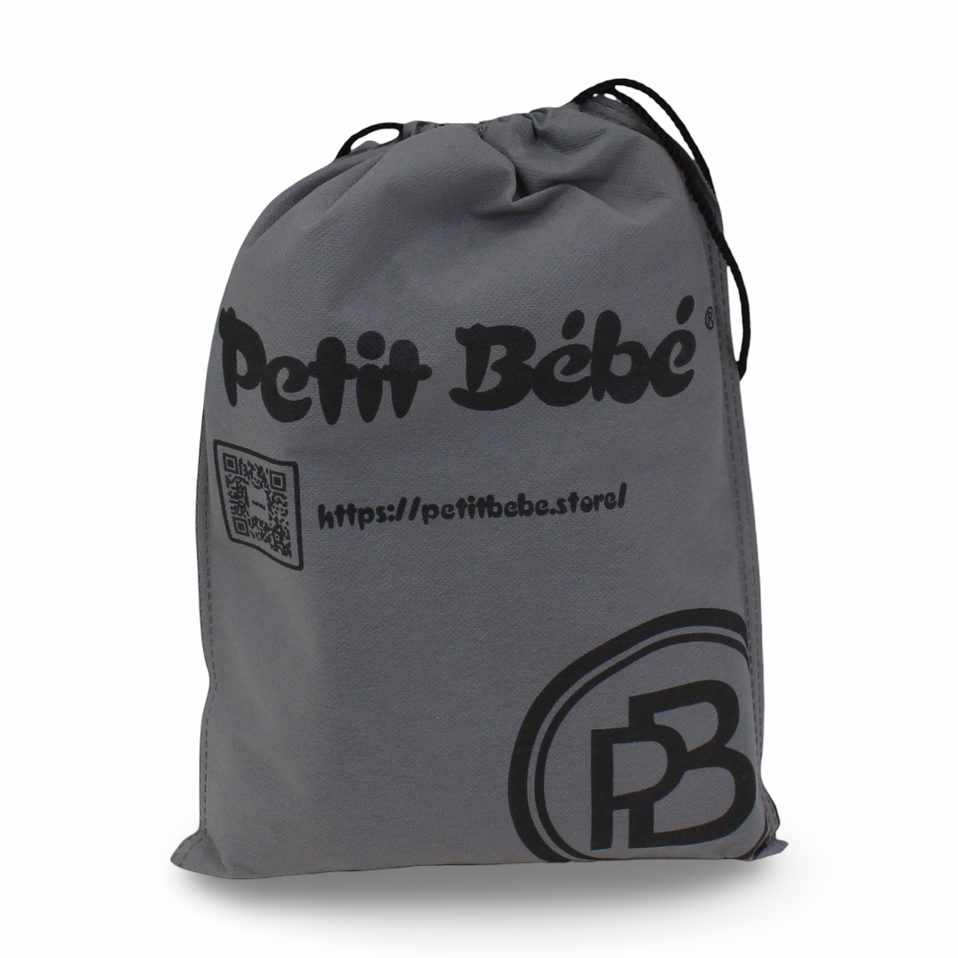 حاملة أطفال Petit Bebe Baby Vea Slings – أسود و فوشيا