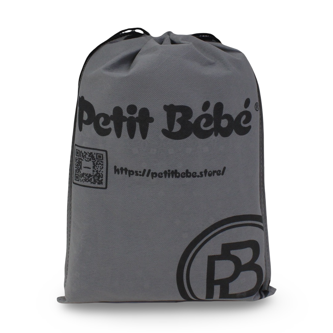 Petit Bebe Baby Vea Sling Carrier – Black & White