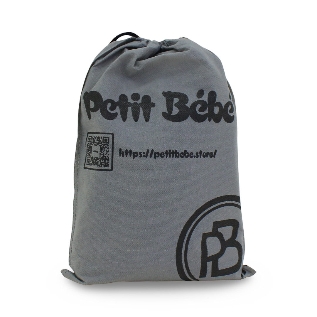 Petit Bebe Via Baby Wrap Baby Carrier – Black & Purple