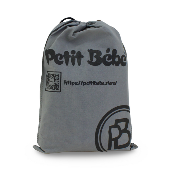 Petit Bebe Via Baby Wrap Baby Carrier – Black & Purple
