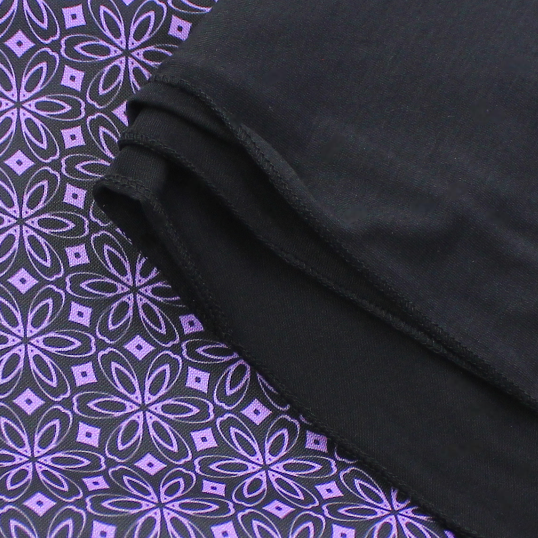 Petit Bebe Via Baby Wrap Baby Carrier – Black & Purple