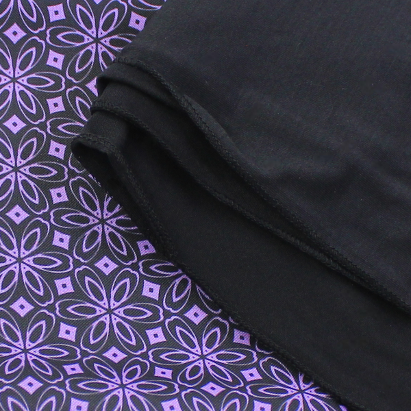 Petit Bebe Via Baby Wrap Baby Carrier – Black & Purple