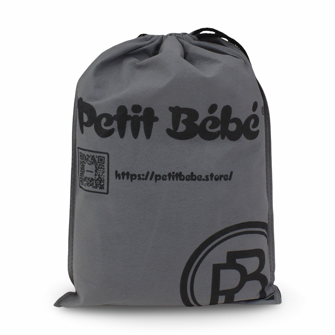 Petit Bebe Baby Vea Sling Carrier – Black & Beige