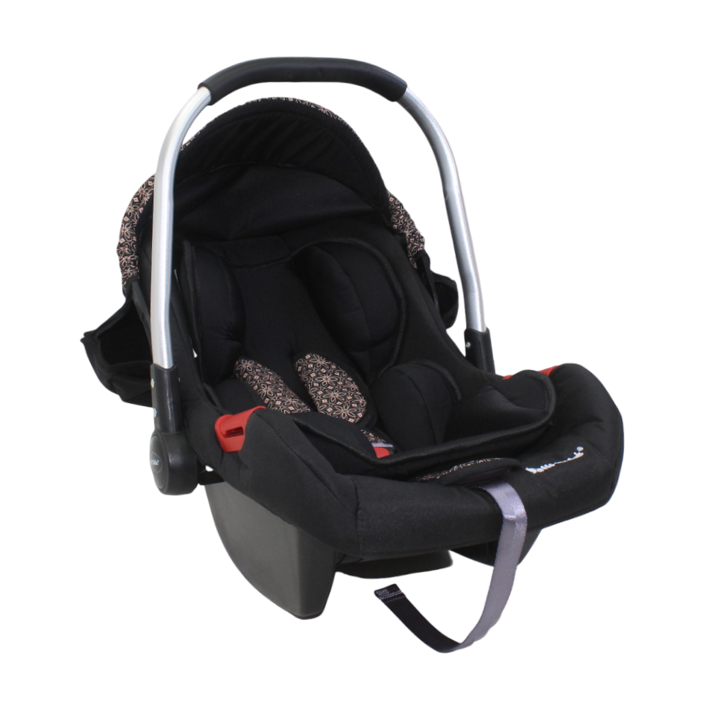 Petit Bebe Vea Car Seat – Black & Beige - Baby Essentials