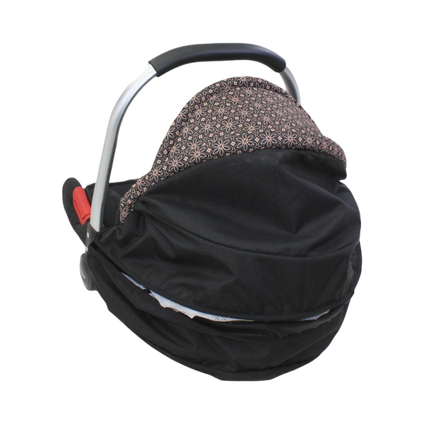 Petit Bebe Vea Car Seat – Black &  Beige