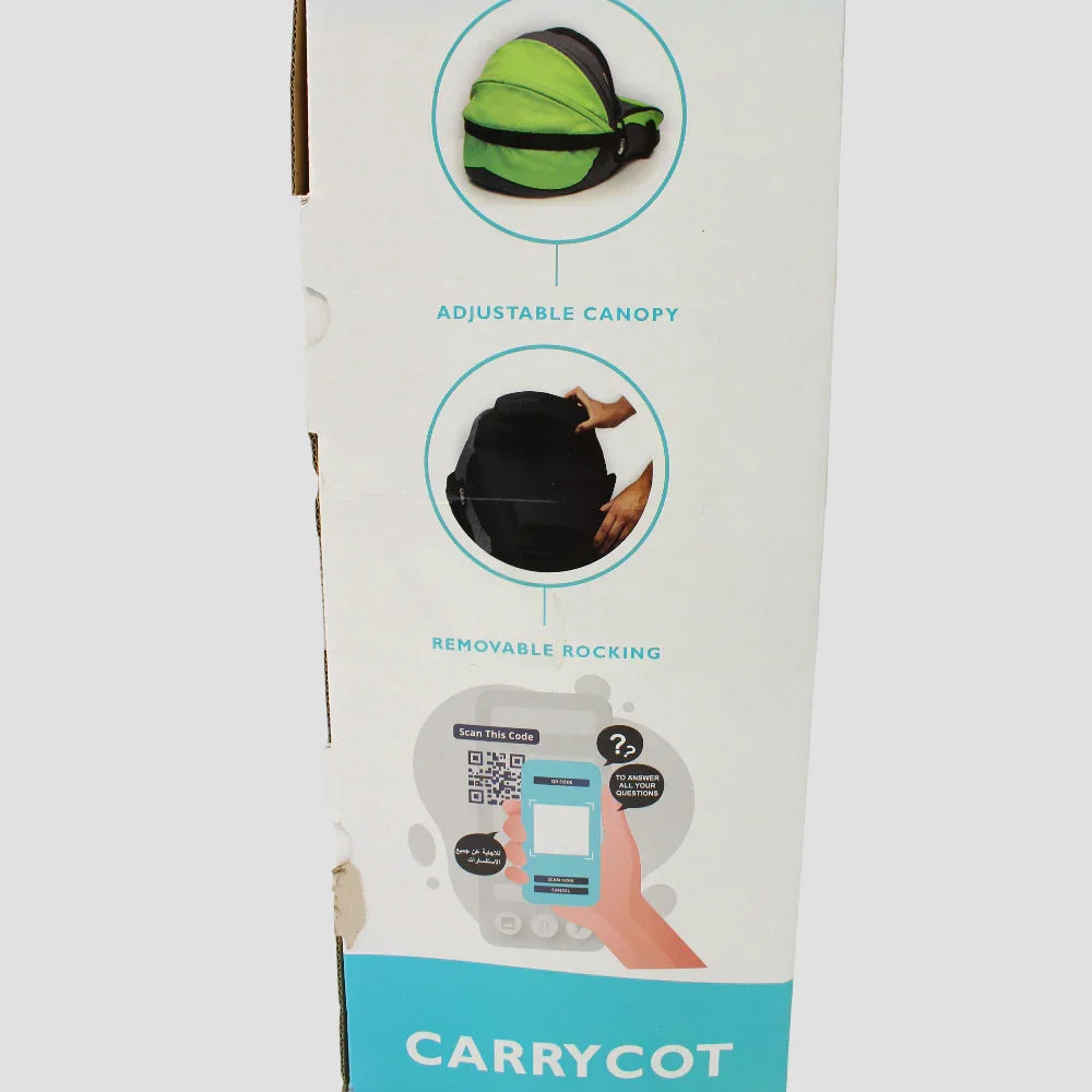 Petit Bebe Smart Gear Carrycot – Green
