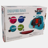 Petit Bebe Smart Gear Diaper Bag – Red