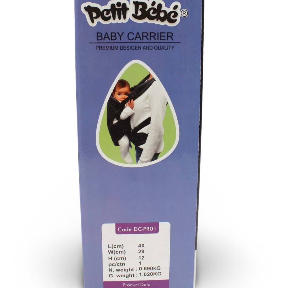 Smart Gear Baby Carrier – Black