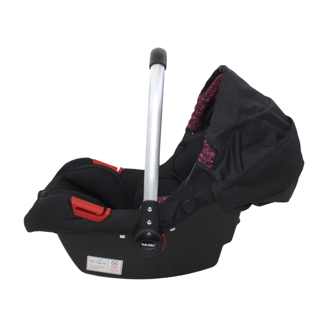 Petit Bebe Vea Car Seat – Black & Fuchsia