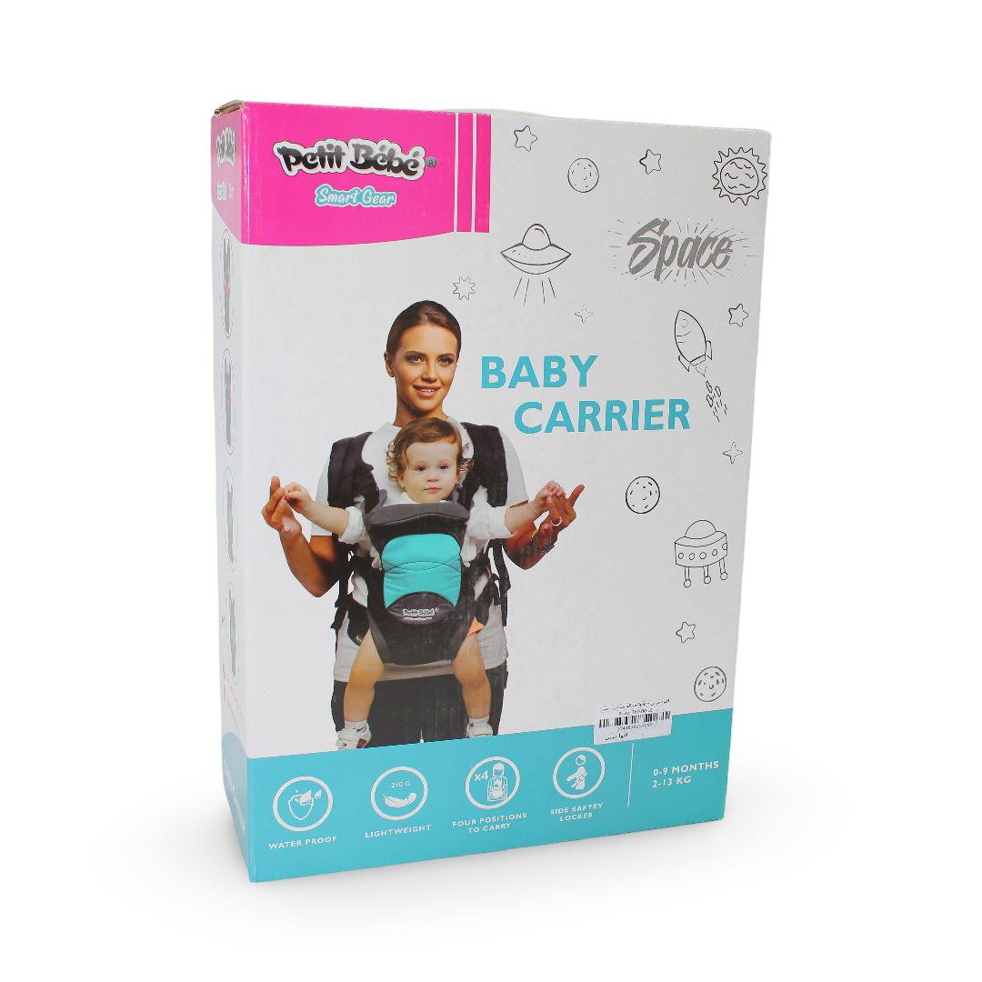 Petit Bebe Baby Carrier Smart Space – Aqua & Green