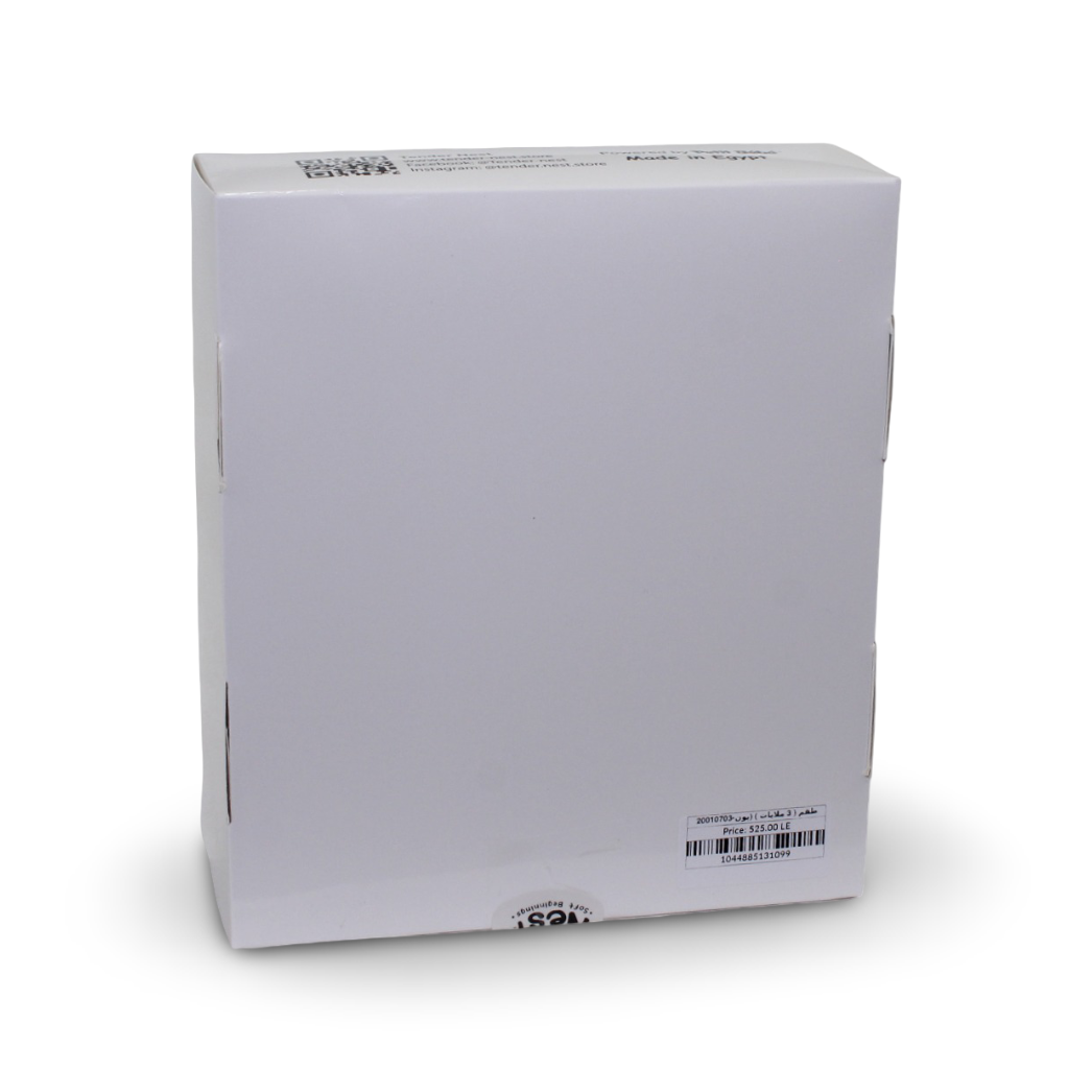 Cotton Baby Bed Sheet Set (3 Pieces) – Unicorn & Elephant Prints (120×60×8 cm)