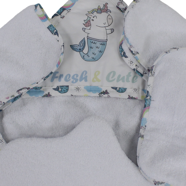 Cotton Baby Towel Set (5 Pieces) – Unicorn Design