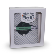 Cotton Nursing Cover – Grey Design