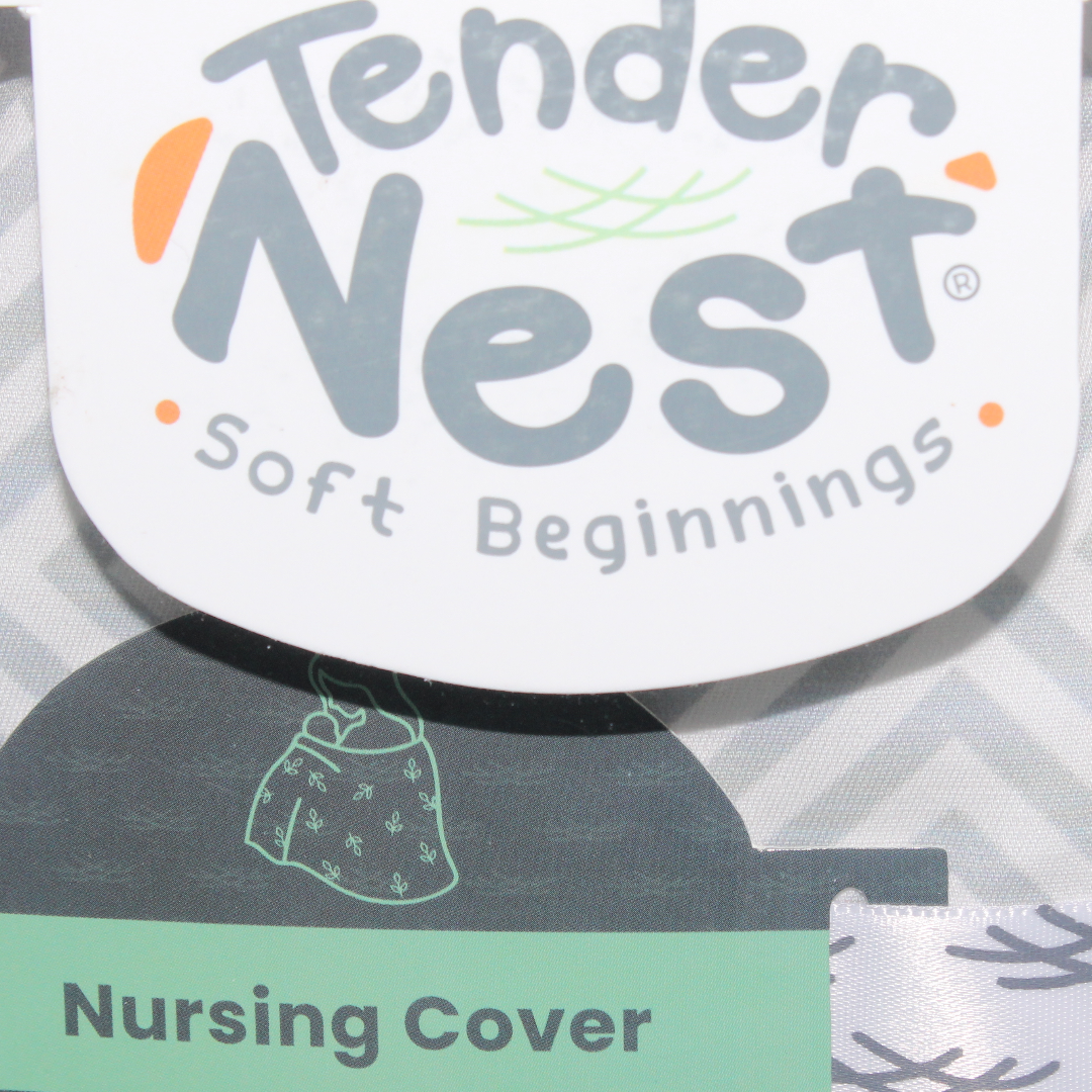 Cotton Nursing Cover – Grey Design
