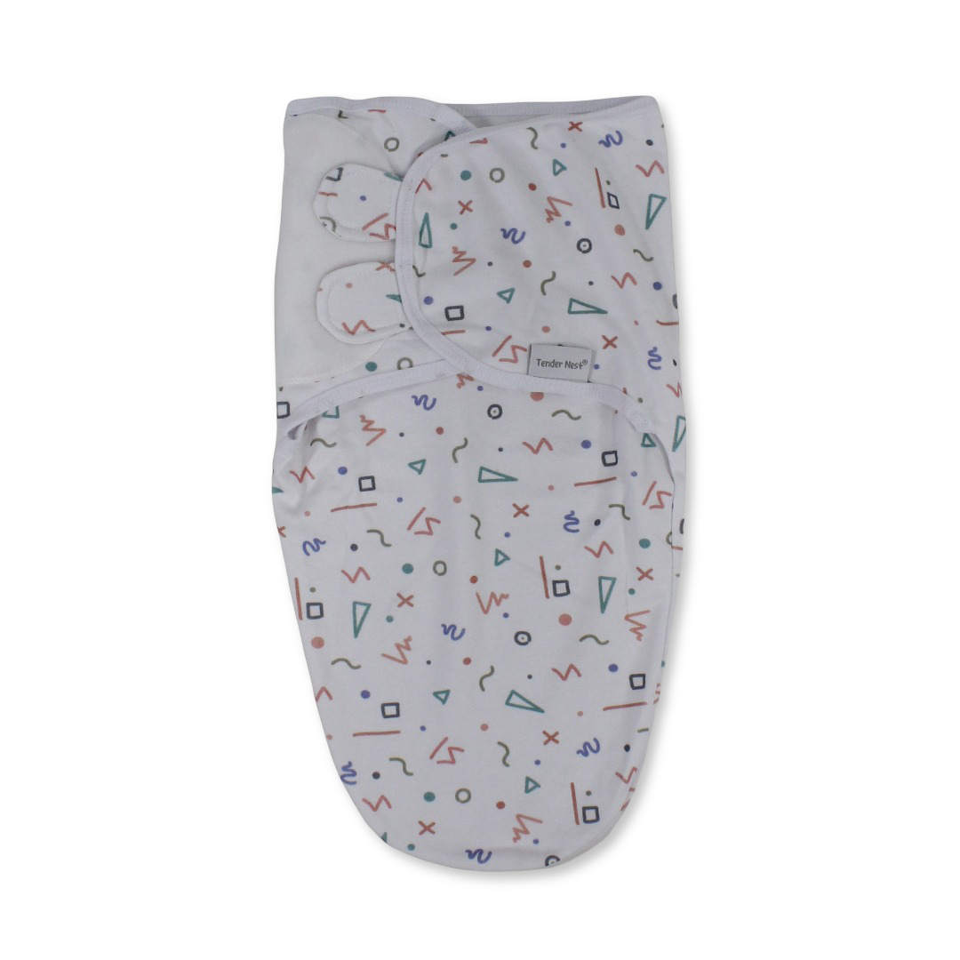 Cotton Baby Swaddle – Confetti Print