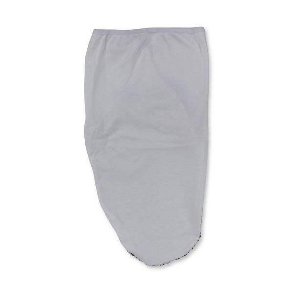 Cotton Baby Swaddle – Smiley Black Design