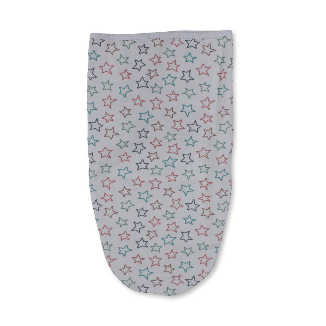 Cotton Baby Swaddle – Stars Print