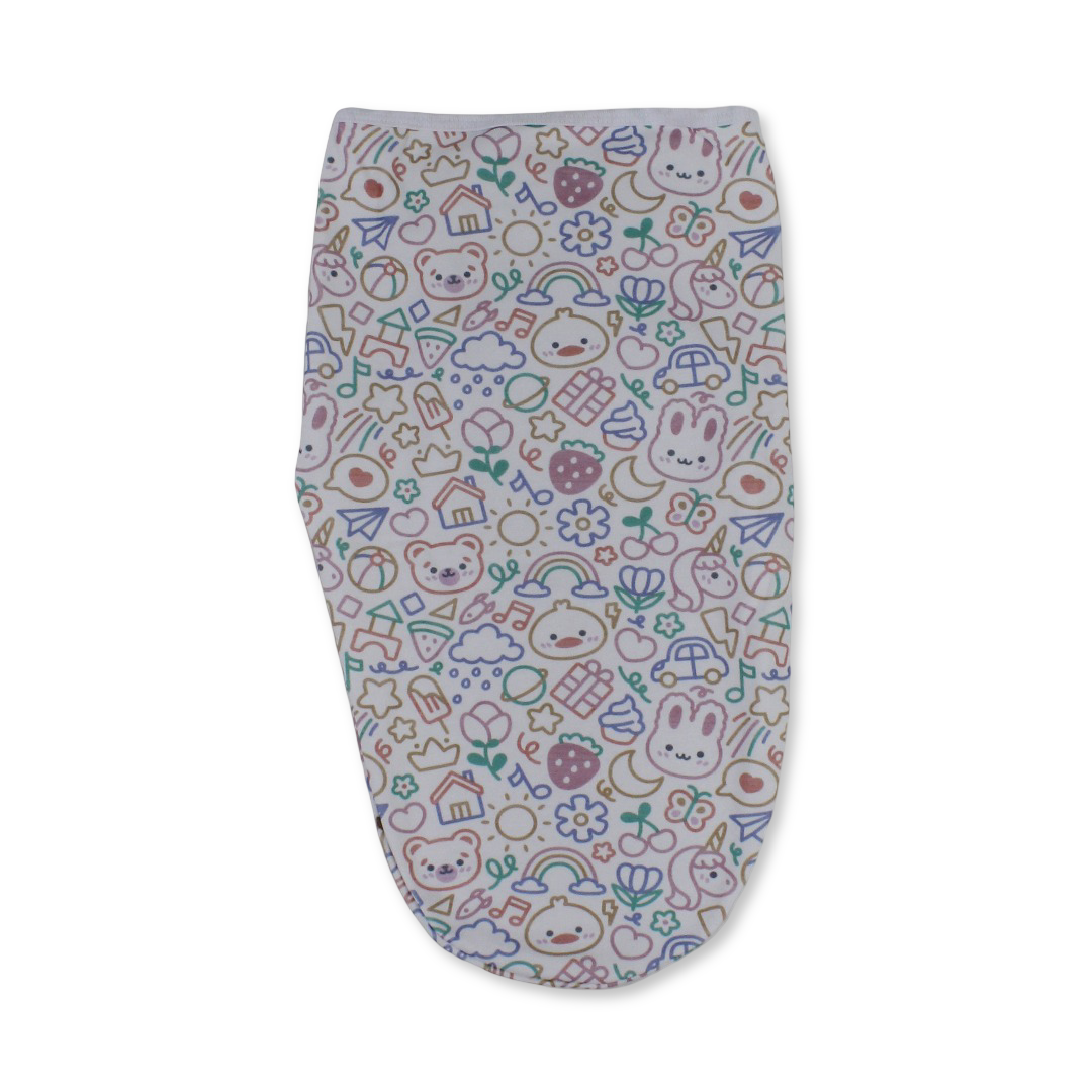 Cotton Baby Swaddle – Toys Print