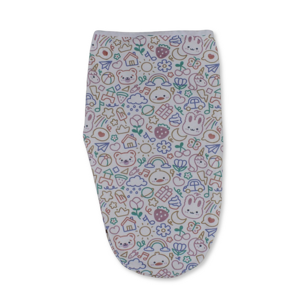 Cotton Baby Swaddle – Toys Print