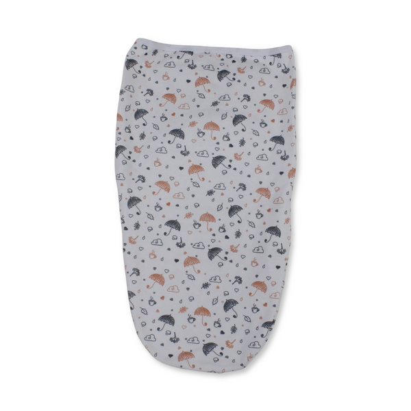 Cotton Baby Swaddle – Umbrella Print