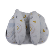 Cotton Baby Head Support Pillow – Rainbow Design