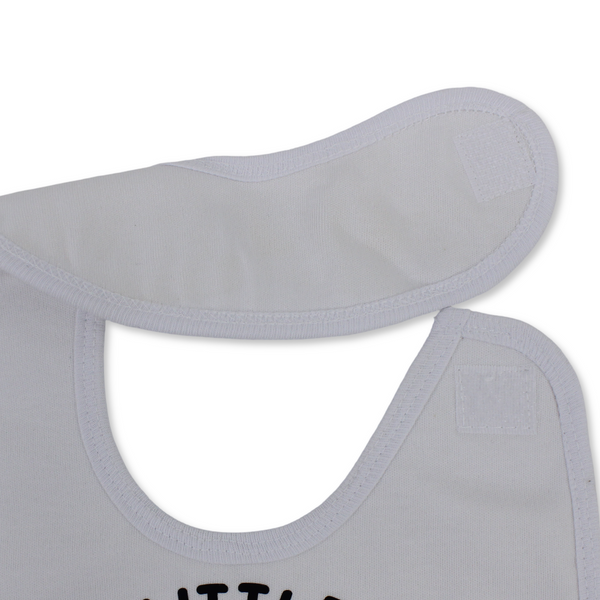 Cotton Baby Bib – Little Hero Lion Design
